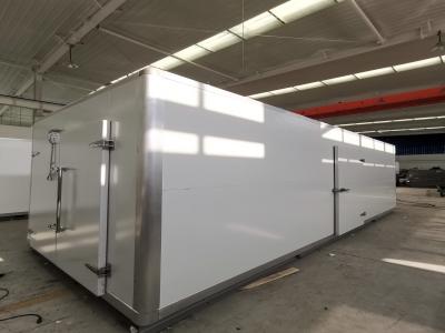 220V 380V Commercial Freezer Cold Room With Swing Door / Stainless Steel Panel
