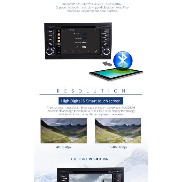 7 Inch Touch Screen Dvd Player With Navigation Mp4 Radio Stereo For Car