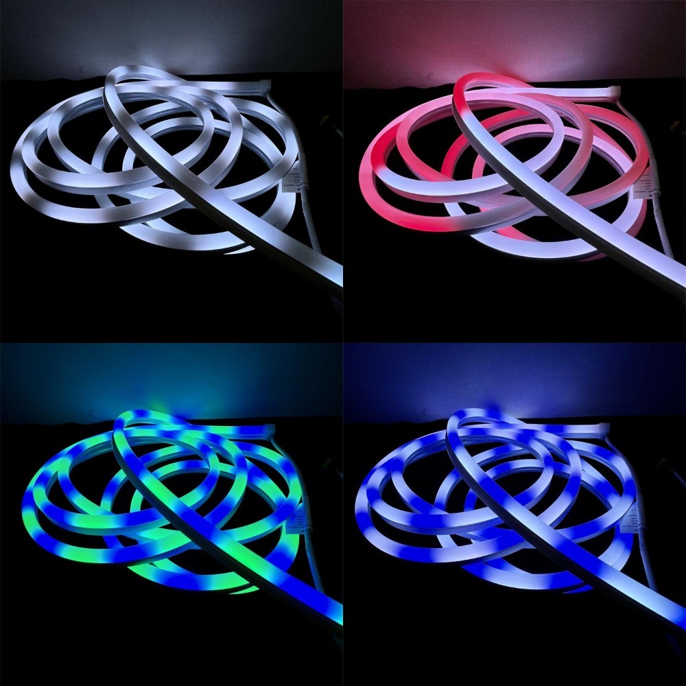Pixel RGBIC Silicone Neon Rope Light 10x23mm for Commercial Decoration