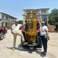 200m Hydraulic Water Well Drilling Machine With 40HP Tractor Horse Power