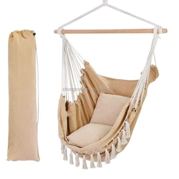 Hammock extérieur Indoor Poly en coton Hammock jardin