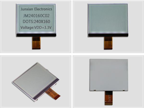 2.9 Inch COG Monochrome LCD Display 240×160 4.5mm Slim 3.0V COG Dot Matrix Display