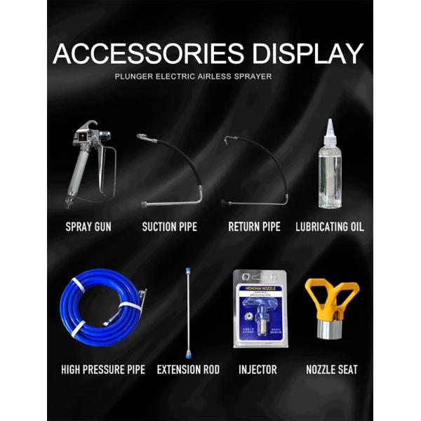 995 Electric Putty Gypsum Fireproof Waterproofing Materials Airless Paint Sprayer with Piston Pump Boost Your Efficiency