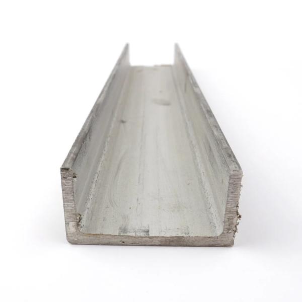 316 316L Stainless Steel Channels SS Channel For Building Customized Size 2B BA Mirror Polished U C Channel