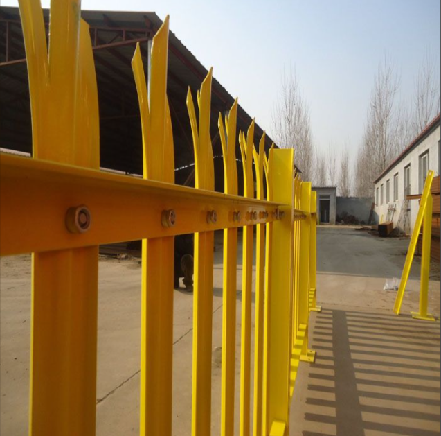 Fast Install Steel Palisade Fence For Site Control And Easy Maintenance