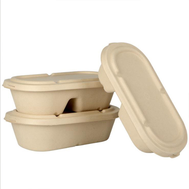 Коробка для завтрака соломы пшеницы 100% Biodegradable устранимая Compostable
