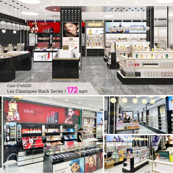 Laminated Board Merchandising Skincare Beauty Shop Furniture Displays Interior Design Custom