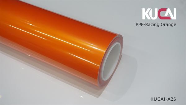 Lubrizol TPU Racing Orange PPF Roll Automotive Paint Protection Film