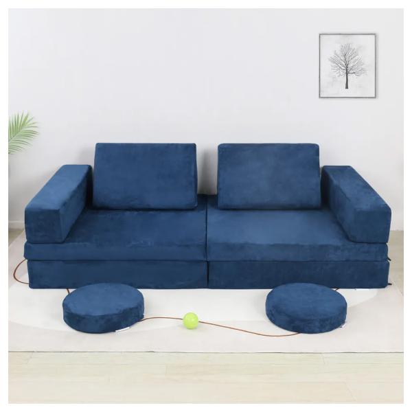 Modern Playroom Kids Foam Home Decoration Baby Kids Sofa Bed for Kids' Play Furniture