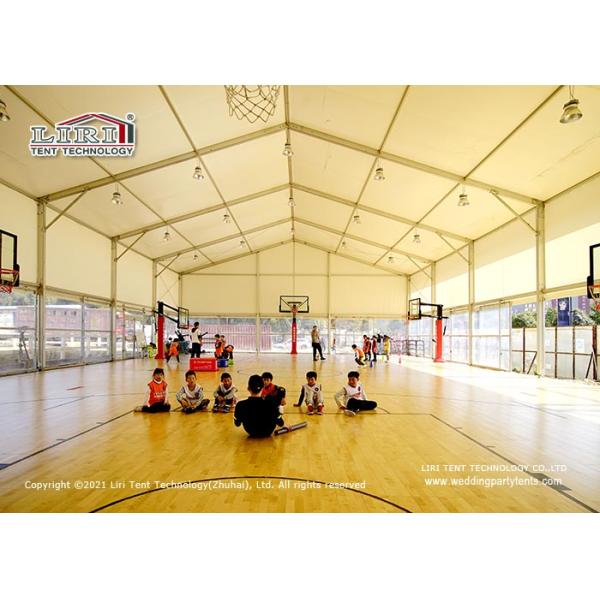 Temporary 6000mm Sport Event Tents For Basketball Courts