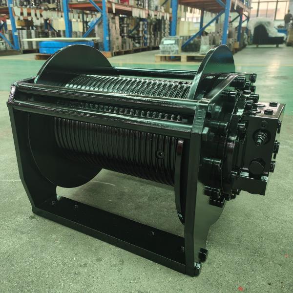 Tough and Durable 1200W Capacity 2000-13500lbs Hydraulic Winch for Heavy Duty Pulling