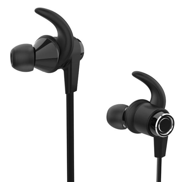 Hot selling fast-charging sports bluetooth earphones,magnetic wireless in-ear sports earphones with built-in microphone