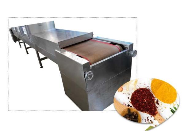 40KW Microwave Food Sterilization Equipment For Tea / Seafood / Rice Drying