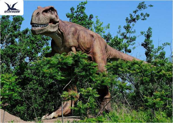 Forest Decoration Full Size Dinosaur Models , Outdoor Resin Animal Ornaments