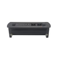 El aluminio negro motorizó el zócalo giratorio de Flip Up Hidden Desk Power