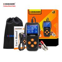 Écran multi de couleur de langue de KW600 12V CCA de batterie d'analyseur d'affichage de statut portatif de batterie