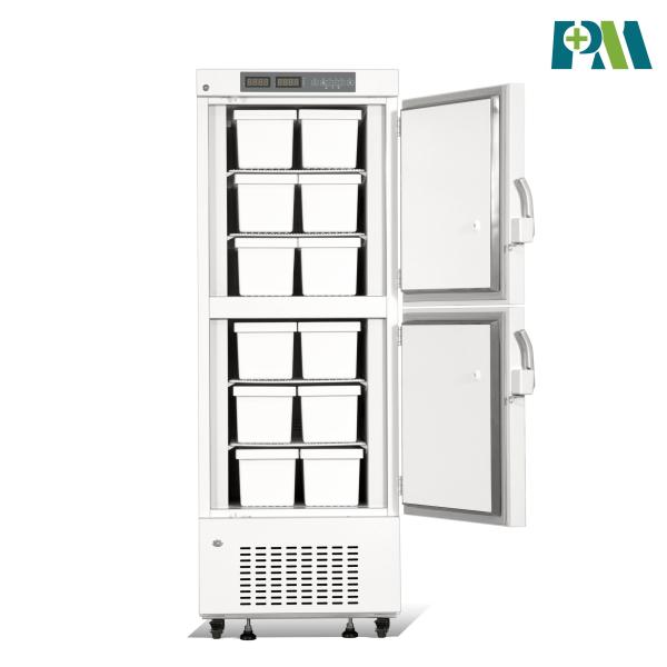 Minus 25 Degrees Two Independent Chambers 12 Drawers Laboratory freezer powder coated outside freezer