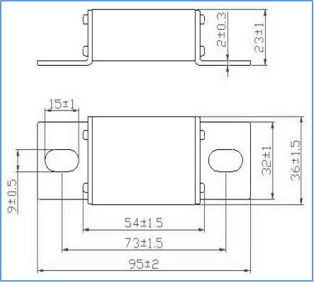 IEC60269 800 Amp взрыватели 600 вольт, взрыватель трубки серии MEV керамический