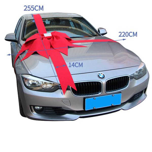Eye-Catching Red Car Bow for Birthday Event Decoration Occasion