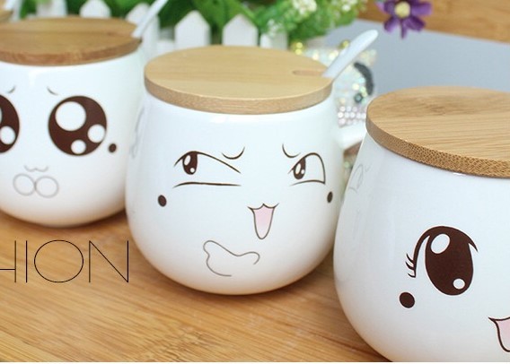 Coffee Shops Glazed Stoneware Personalised Ceramic Mugs