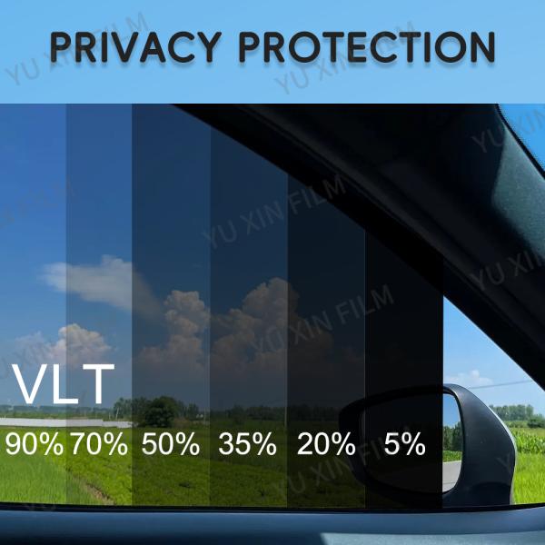 3 PLY Metal Color Changing Film Purple 100% UVR Windshield Chameleon Tint Car Window Film