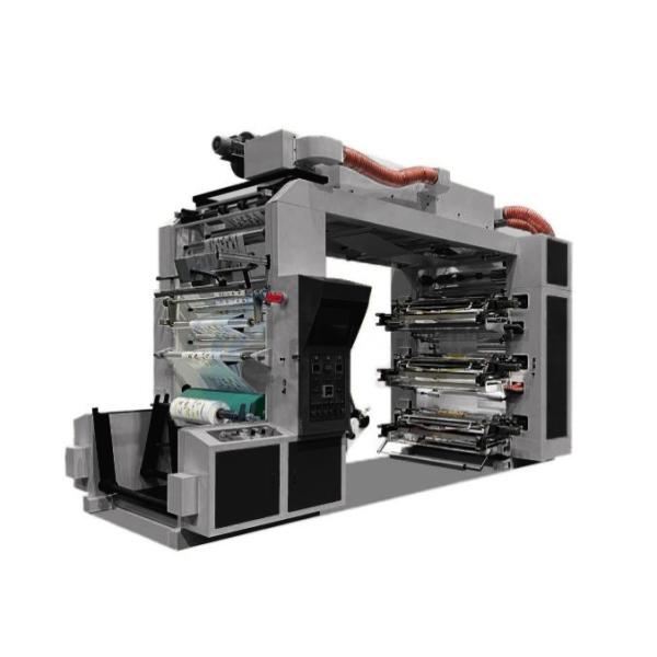 カスタマイズ可能な6色フレックス印刷機 紙とラベル印刷のためのフレックス印刷機