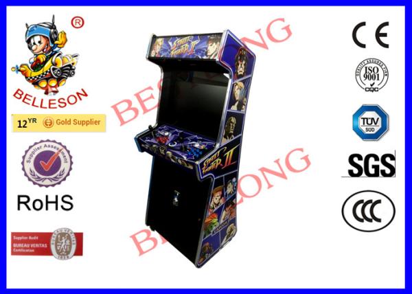Amusement 26Inch LCD Screen Arcade Game Machine for one side two players  with Coin Op