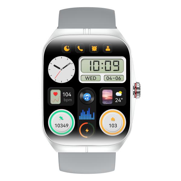 Gesture Intelligent Control Magnetic Charging Smart Watch NFC Payments