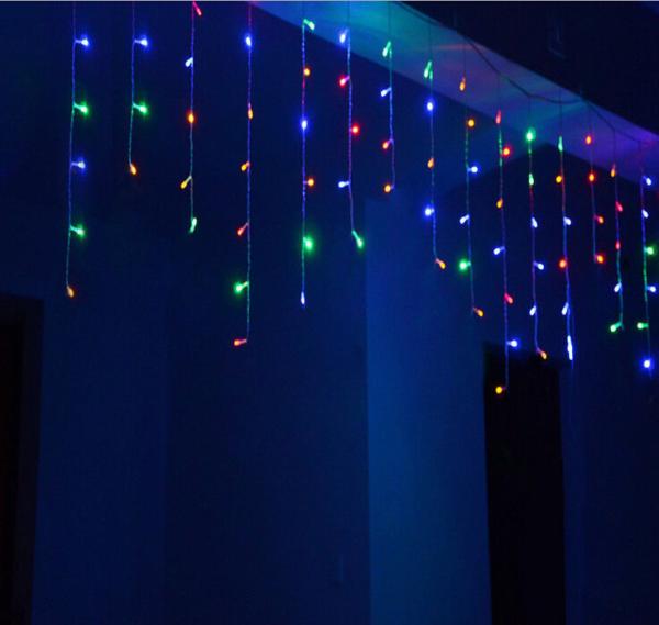 Les lumières de Noël les plus vendues 12V lumières de glace pour les bâtiments