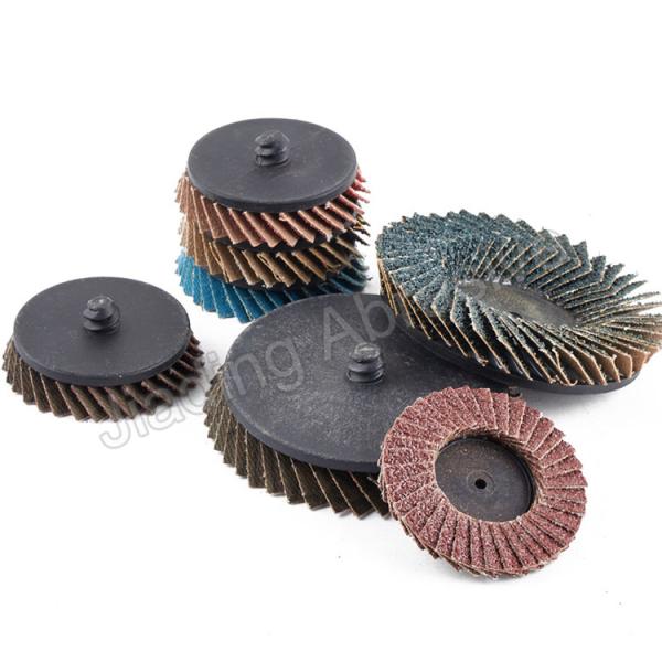 Zirconia/Ceramic/Nylon Fiber Mini Quick Change Flap Disc for Stripping and Sanding