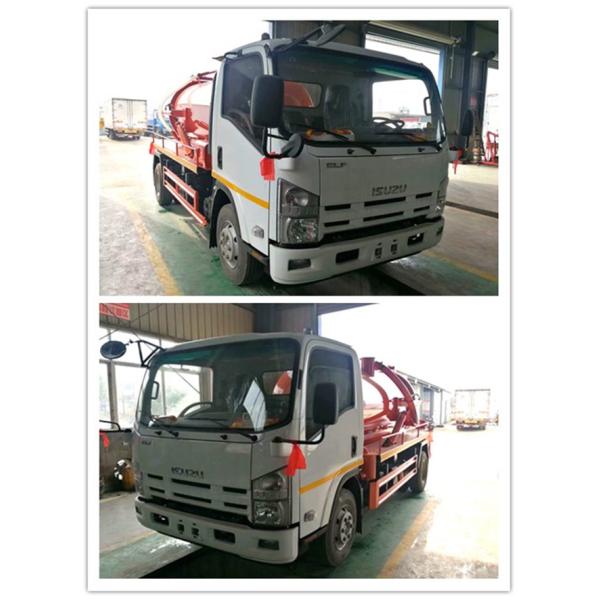 4 тонны вакуумируют тележку всасывания для сточной трубы города и фабрики очищая 4000Л