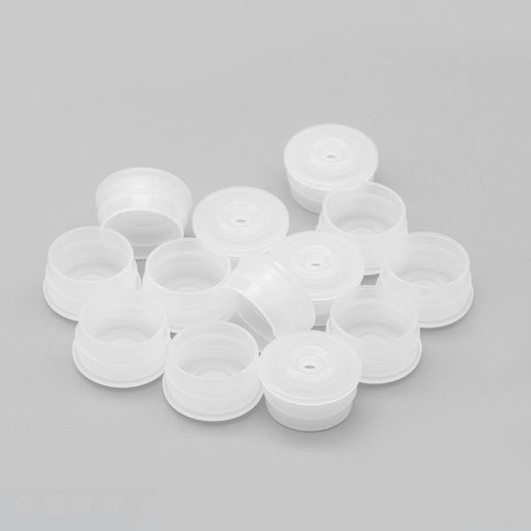 Round Transparent PE 18.8mm Plastic Bottle Plug For Makeup Remover Bottle