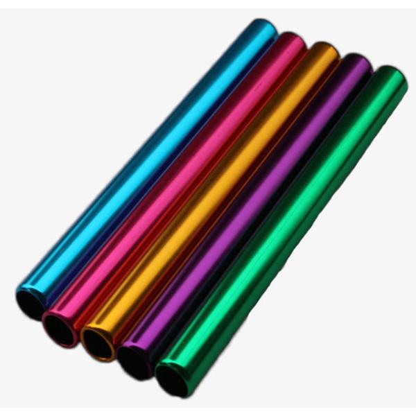 Colorful Al6061 Al6063 Blasted Alloy Tubing Aluminum Anodized Pipes Round Aluminium Blasting Tubes