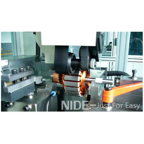 Armature Rotor Commutator Turning Machine High Precision With Plc Control