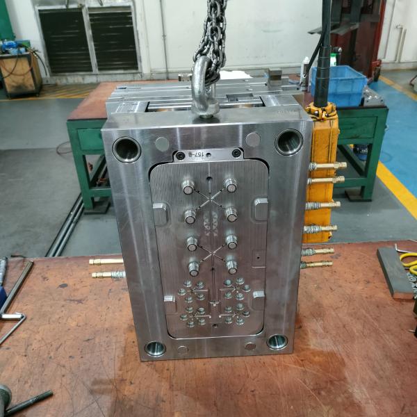 OEM Side Gate Injection Tooling Plastic Cover Mould 300K For PS Enclosure