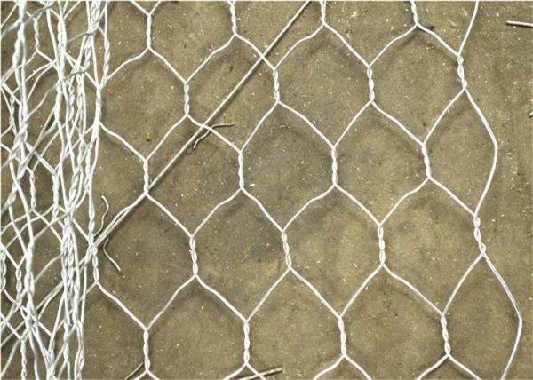 Colchón revestido revestido de las cestas PE Gabion del PVC Gabion del diafragma doble