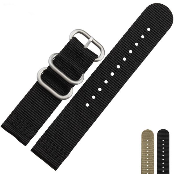 Linen-feel Nylon Strap · 18/20/22/24mm