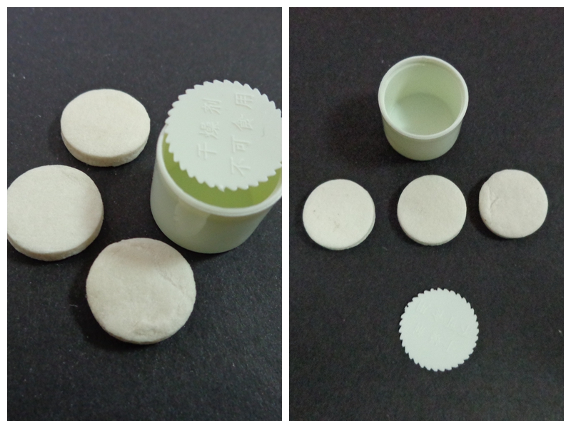 Small Fiber Desiccant , Safe Moisture Absorber Withstand Irradiation For Sterilization