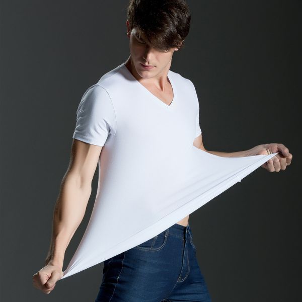 Top Fashion Men's T-Shirt Super Comfortable Custom Logo Wholesale
