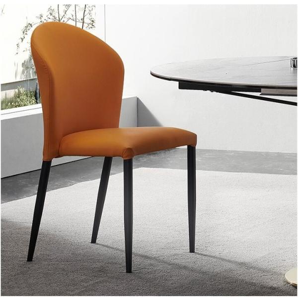 Metal Base Sintered Stone 75ch Height Oval Rotate Table