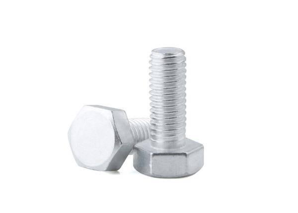 6061 Aluminum Alloy Hex Head Screws ISO4017 Aluminum Alloy Hexagon Bolts