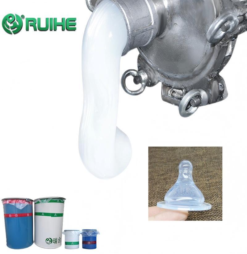 Food Grade Liquid Silicone Rubber for Baby Nipples with Yellowing and Aging Resistance