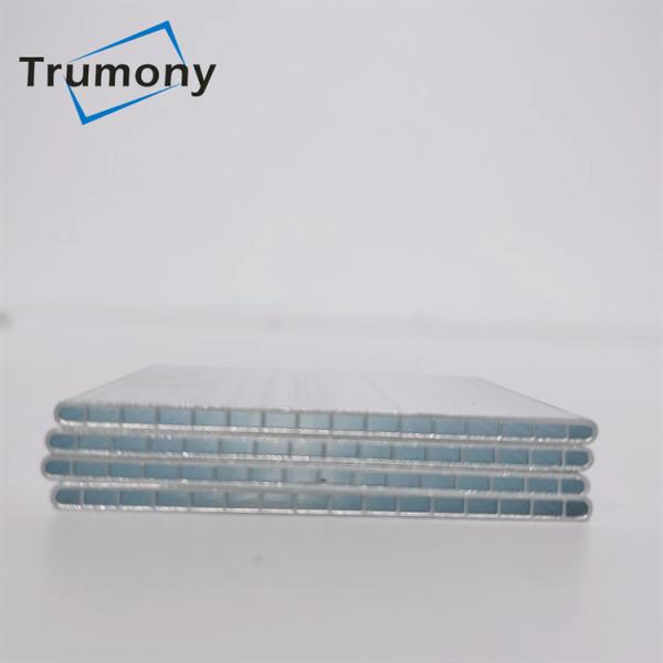 Customized 3003 Parallel Flow Aluminium Flat Tube For Condenser