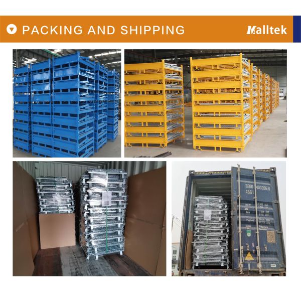 Heavy Duty Stackable Pallet Cages
