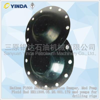 Amortecedor da sução da bomba de lama de Haihua F1600, bombas de lama fluidas da extremidade HH11306.05.28.001.179 da bomba de lama para equipamentos de perfuração
