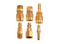 Alto solo del flujo de LAM Pneumatic Brass Quick Coupling apagado