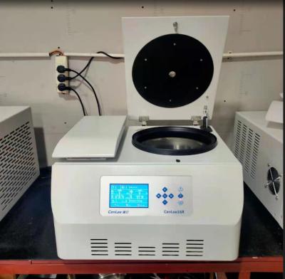 Centrifugador de alta velocidade refrigerado 16000rpm 6x100ml do laboratório com o rotor fixo do ângulo