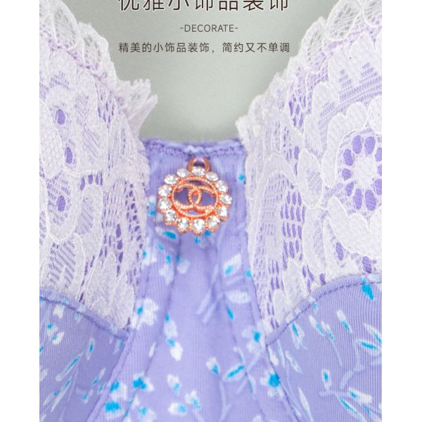 Women Lingerie Set Printed Flowers S-XL America Size High Quality New Come Lingerie Wholesale Set Matching Set for Women