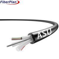 Mini ADSS 6 à 12 cœurs mode unique mode multi câble aérien en fibre optique câble autoportant ASU