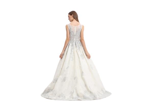 Women Elegant Party Long Prom Party Dress A - Line Patchwork For Formal Evening Party